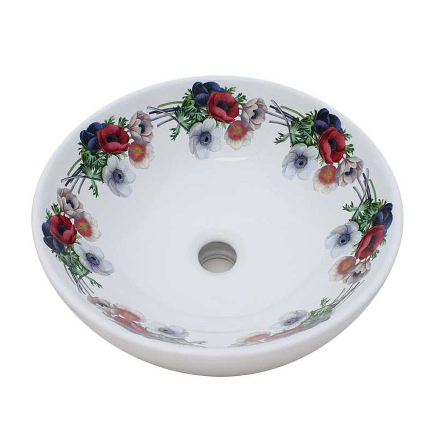 Pansy Round Vessel Sink on Sale