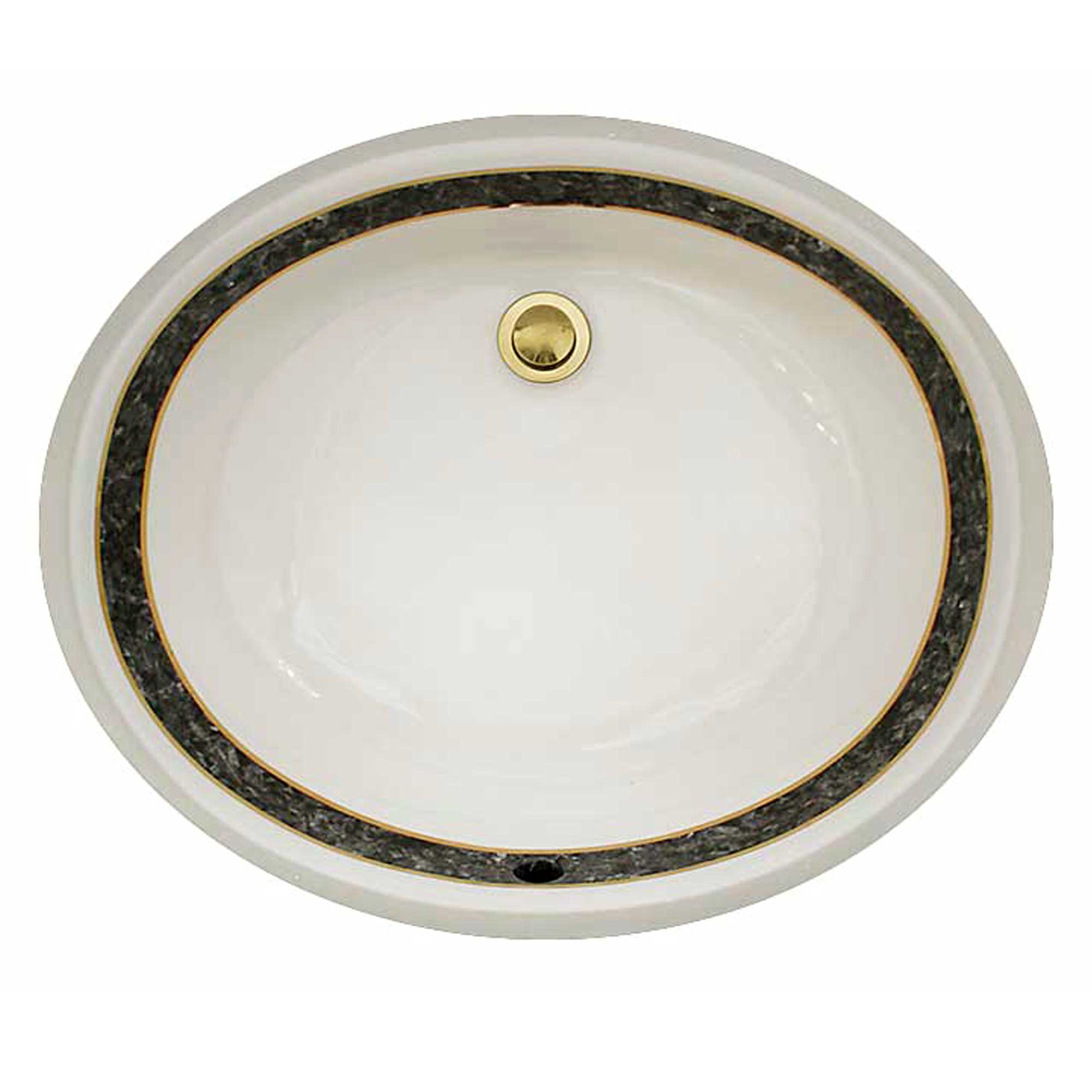 Border Design Hand Painted Bathroom Sinks – DecoratedBathroom