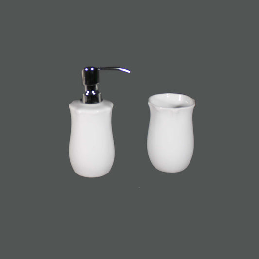 Scroll Edge Cup or Dispenser - Petite