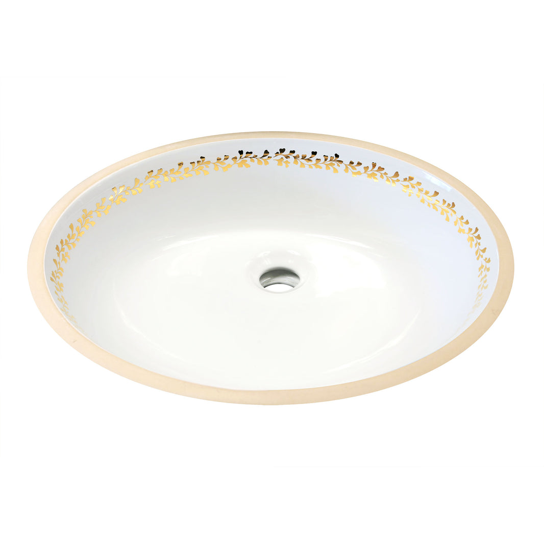 Border Design Hand Painted Bathroom Sinks – DecoratedBathroom